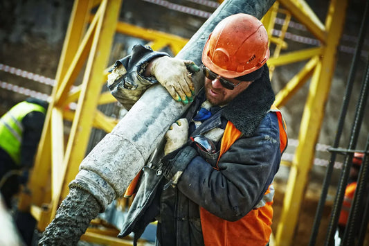 Verwarmde kleding voor werknemers in de bouw
