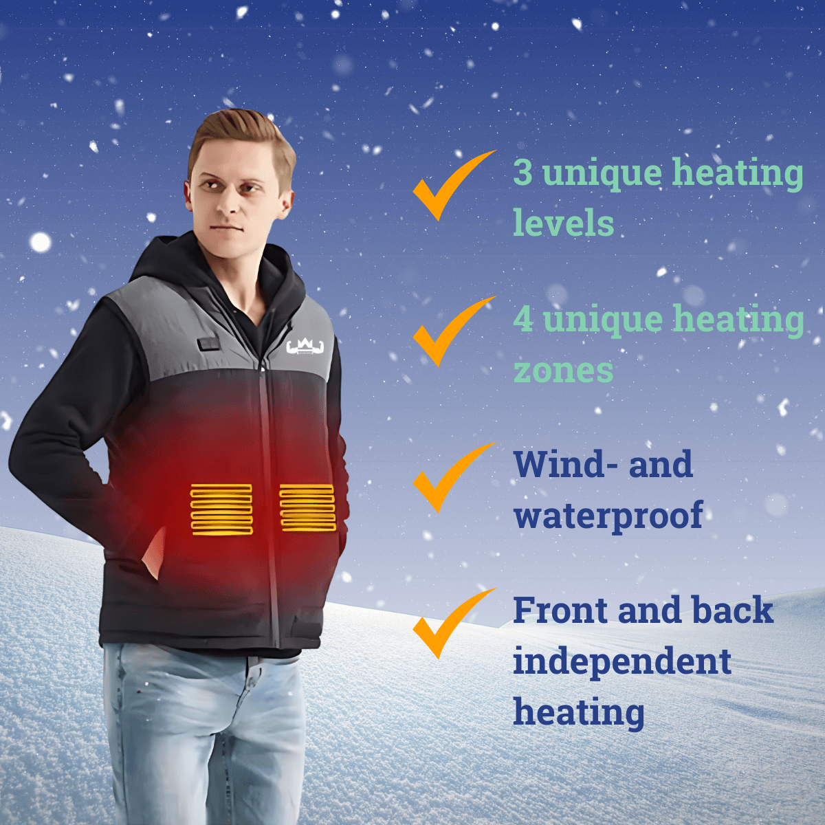 Advantages of the heated vest